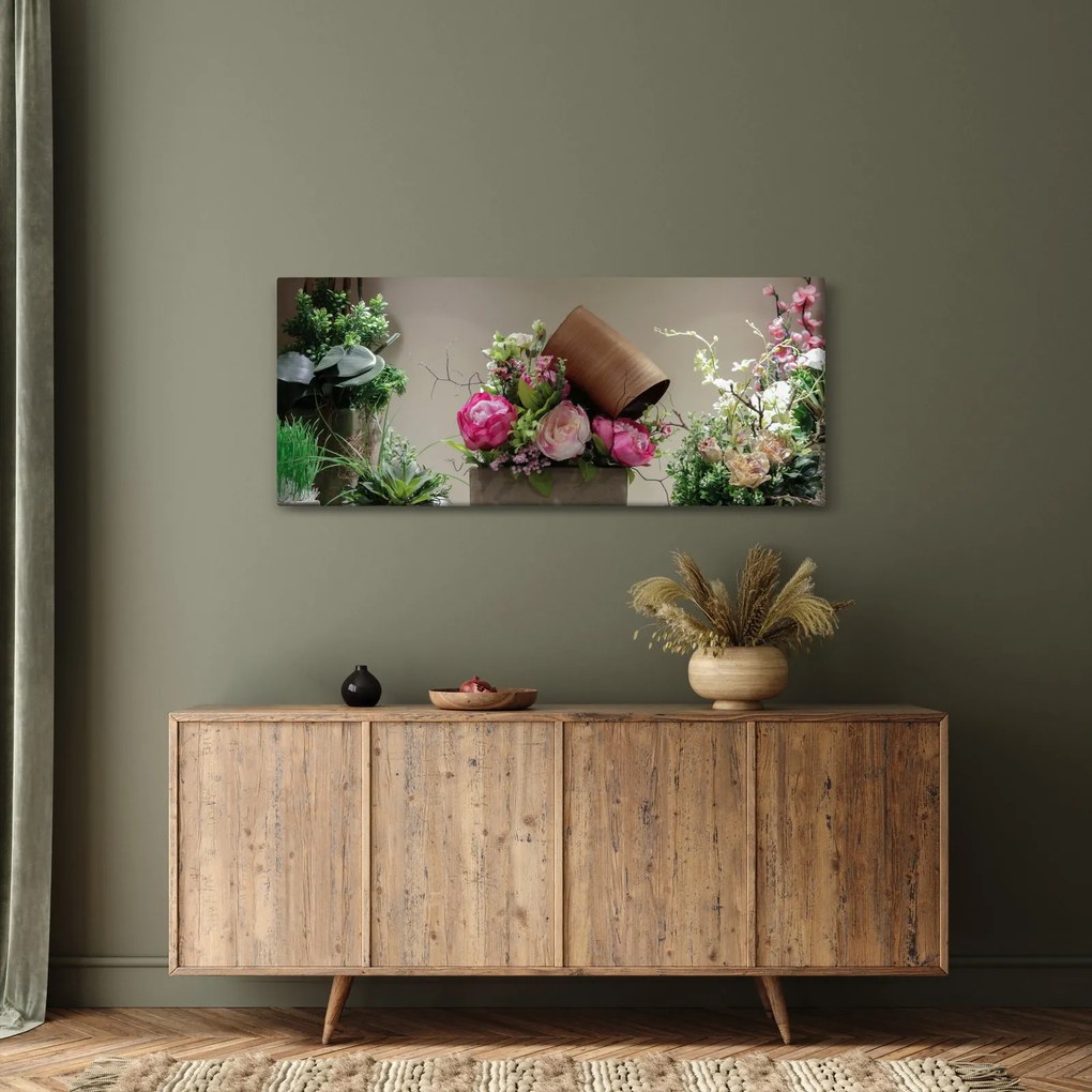 Tablou -Trandafir pentru tine (120x50 cm)