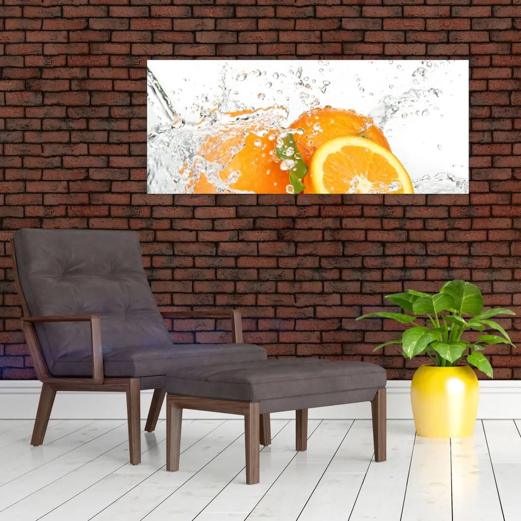 Tablou - Portocale zemoase (120x50 cm)