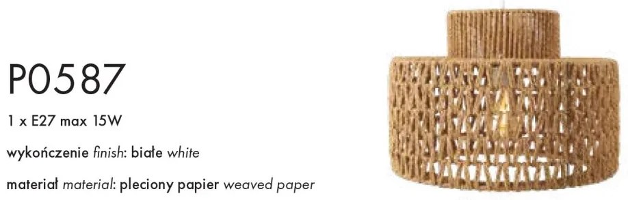 Lustra/Pendul stil decorativ natural Raffle