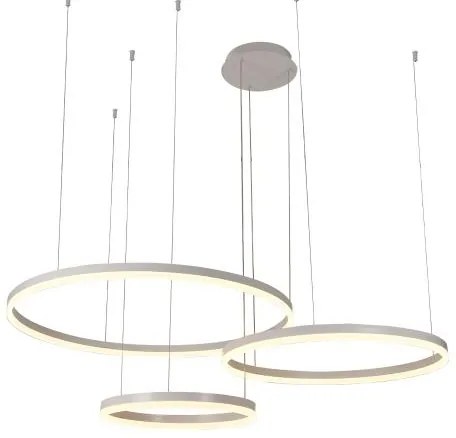 Lustră LED dimabilă pe cablu LED/125W/230V 3000-6500K + telecomandă