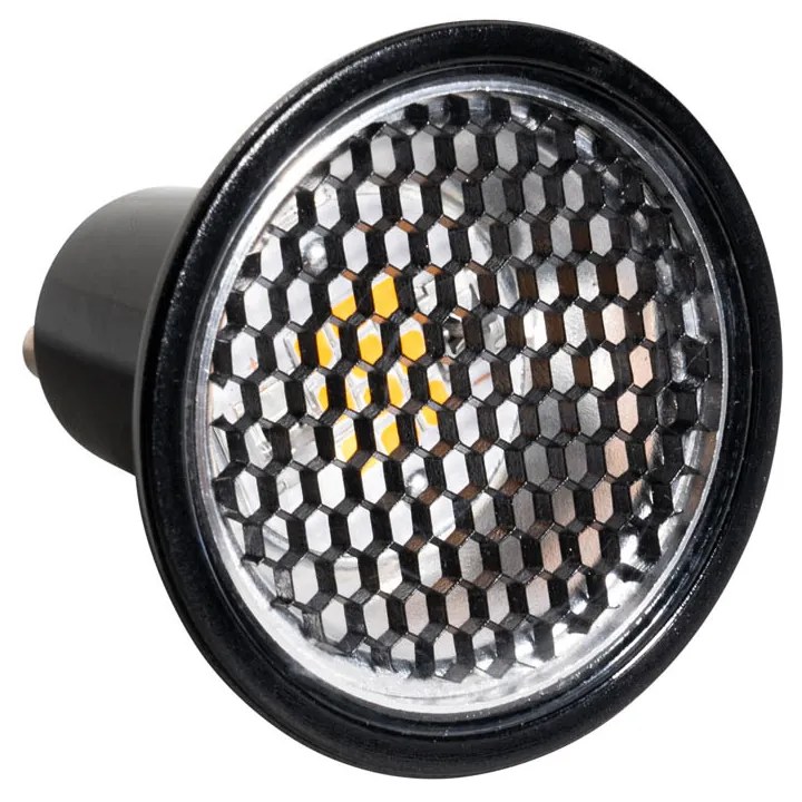 Set de 5 becuri LED GU10 reglabile 50mm Honey Rate 6W 400 lm 3000K