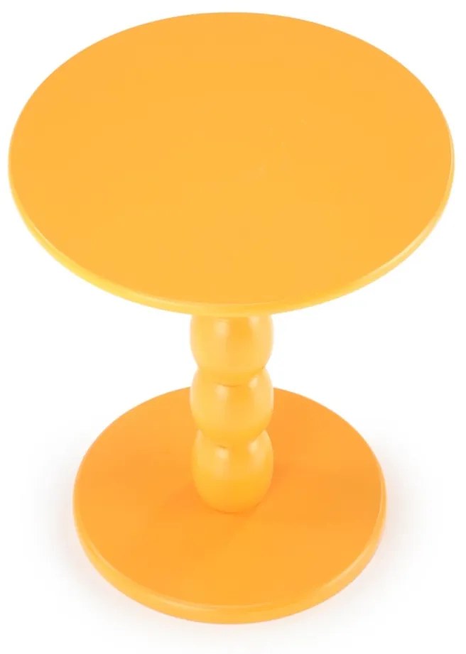 Masa de cafea rotunda Cirilla mustarie ø40/h47 cm