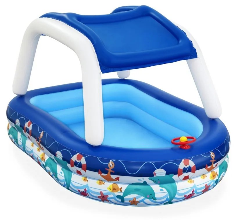 Piscină gonflabilă Bestway Captain Family,213 x 155 x 132 cm