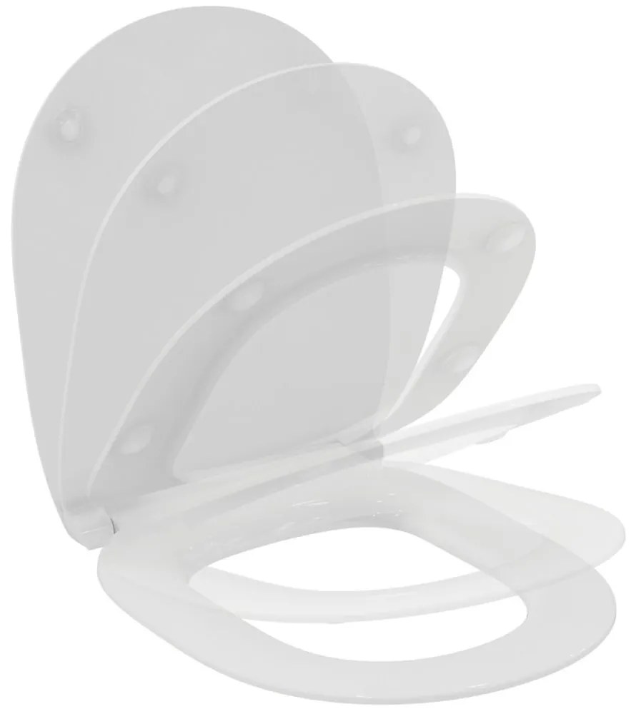 Capac wc soft close duroplast Ideal Standard Connect Space Slim alb