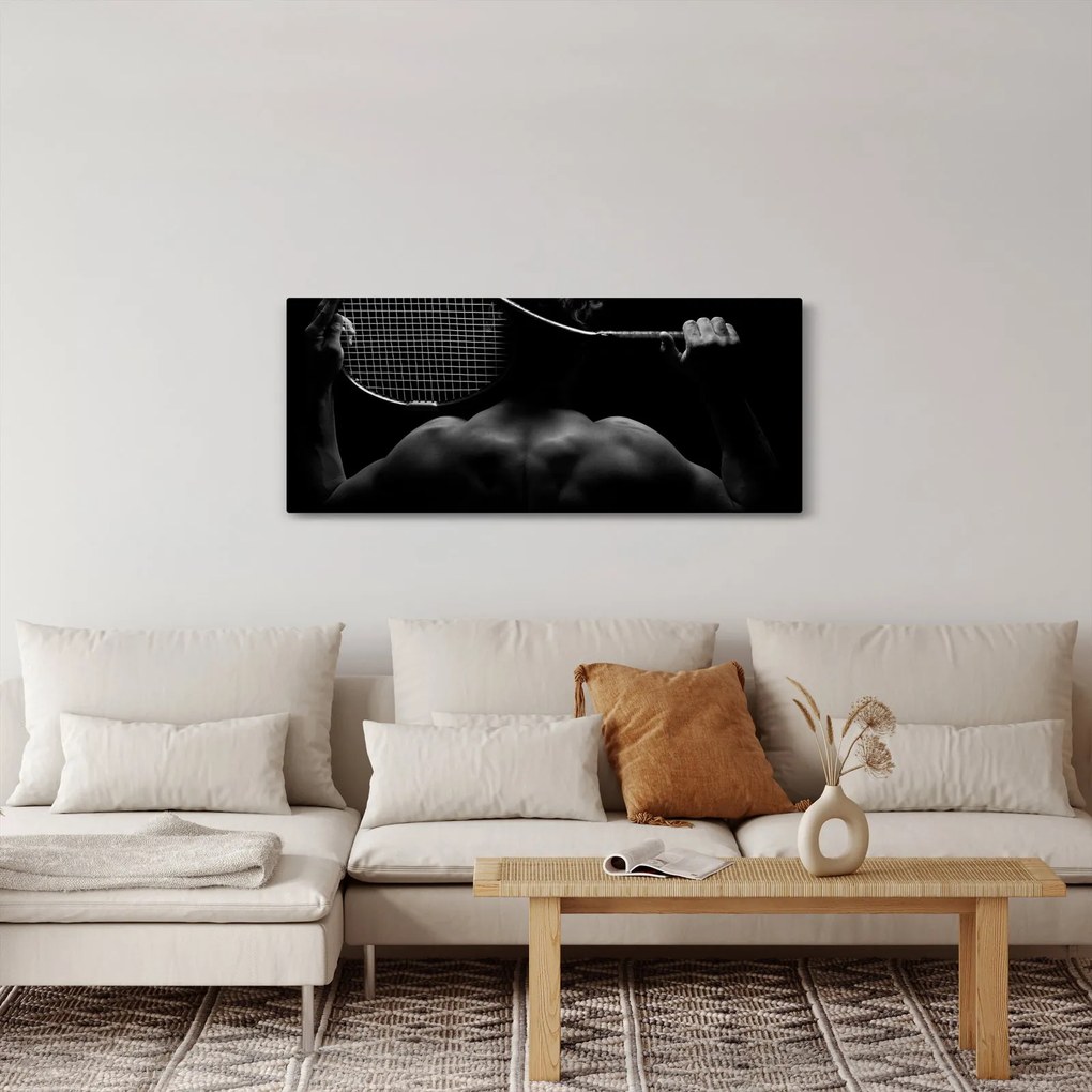 Tablou - Jucătorul de tenis (120x50 cm)