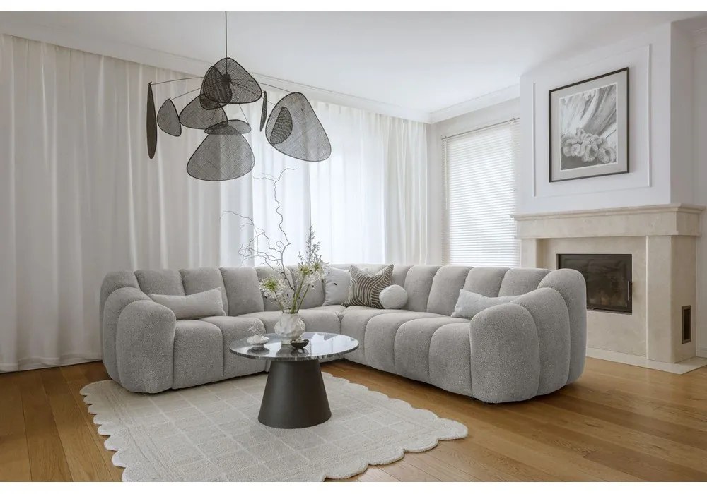 Colțar gri deschis Shell – Miuform