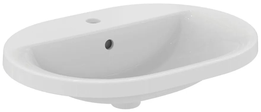 Lavoar incastrat Ideal Standard Connect 62 cm alb lucios