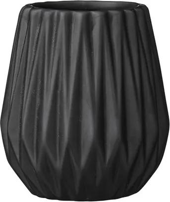 Suport ceramic negru pentru periute Ø8,8x9,5cm Bloomingville