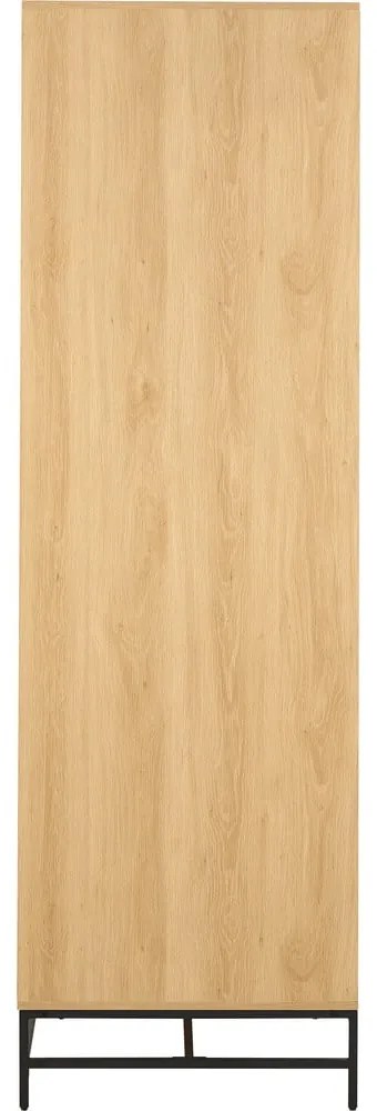 Șifonier în culoare naturală cu aspect de lemn de stejar 99x200x60 cm Albany – Actona