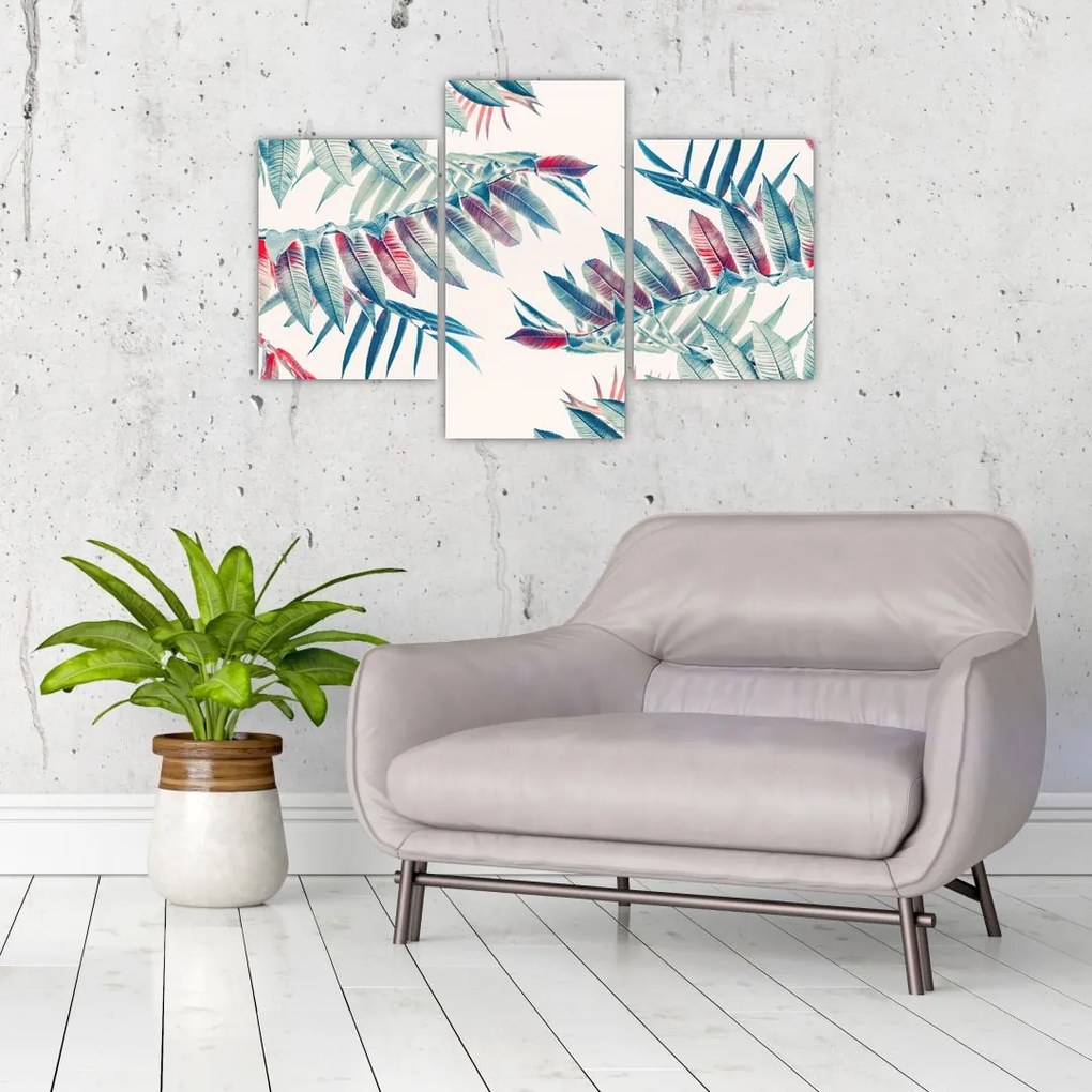 Tablou - Frunze tropicale (90x60 cm)
