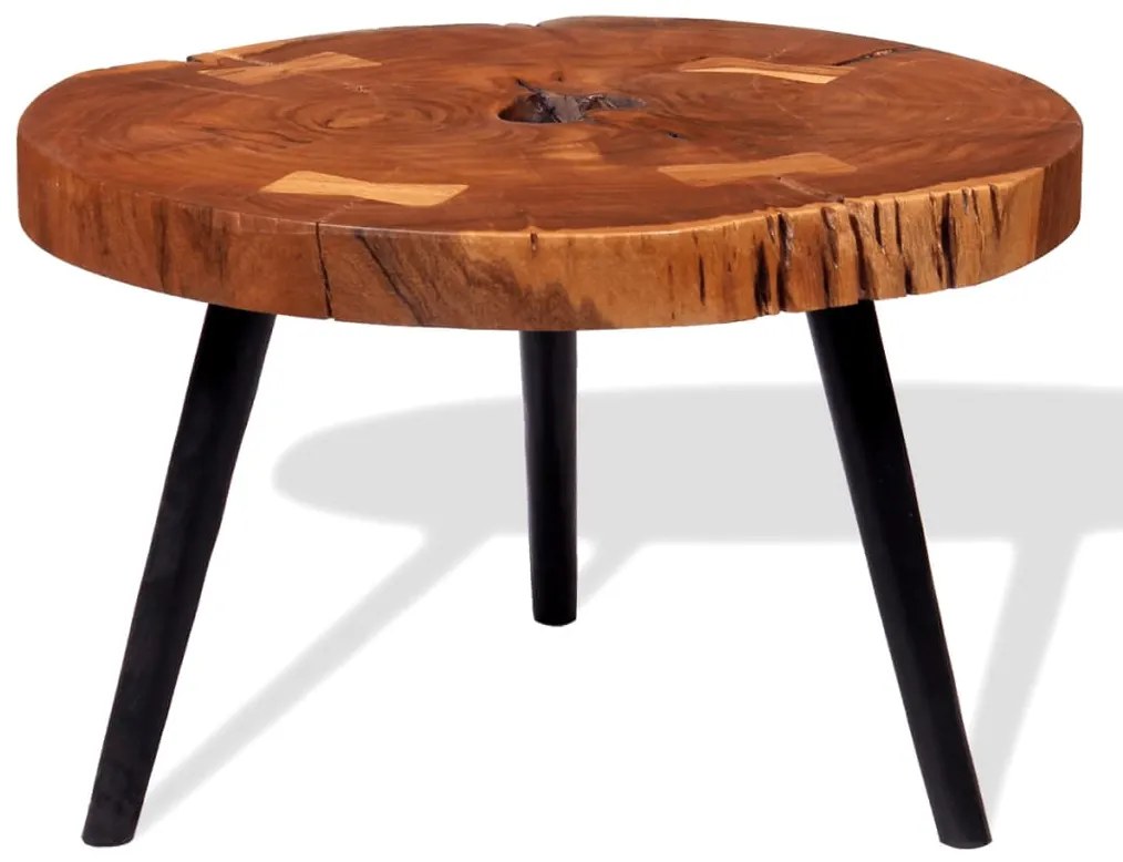 Masa bar model busteni, lemn masiv de acacia (55-60) x 110 cm