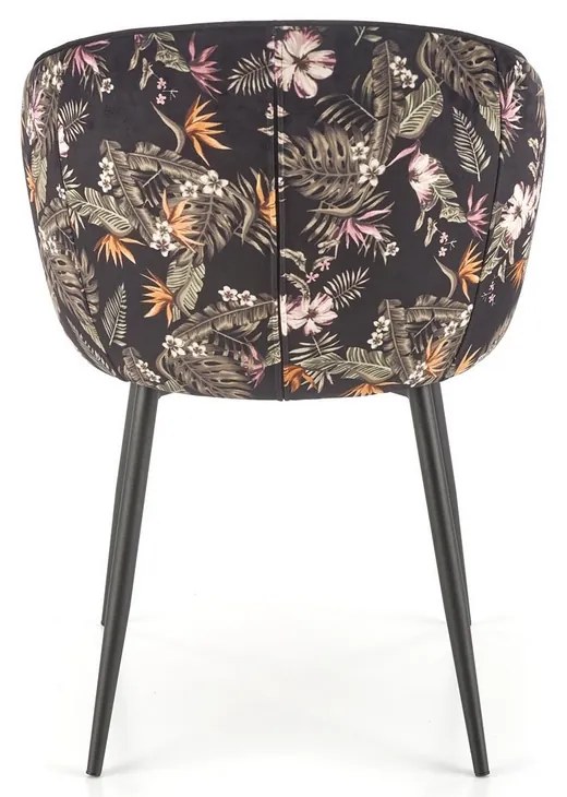 Scaun de bucaterie Nathan, negru