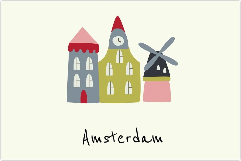 Tablou - Orașe din Europa N⁰4 (90x60 cm)