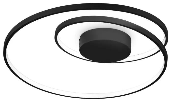 Lustra / Plafoniera LED design modern circular OZ PL dali NERO
