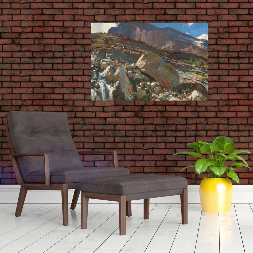 Tablou - John Singer Sargent, Simplon Pass, reproducere (90x60 cm)