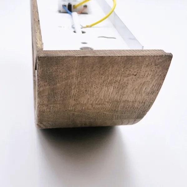 Aplică LED Brilagi CARVALHO 1xE27/60W/230V nuc stejar