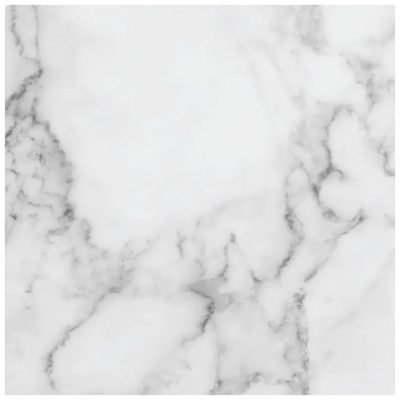 Autocolant de podea Ambiance White Marble, 30 x 30 cm