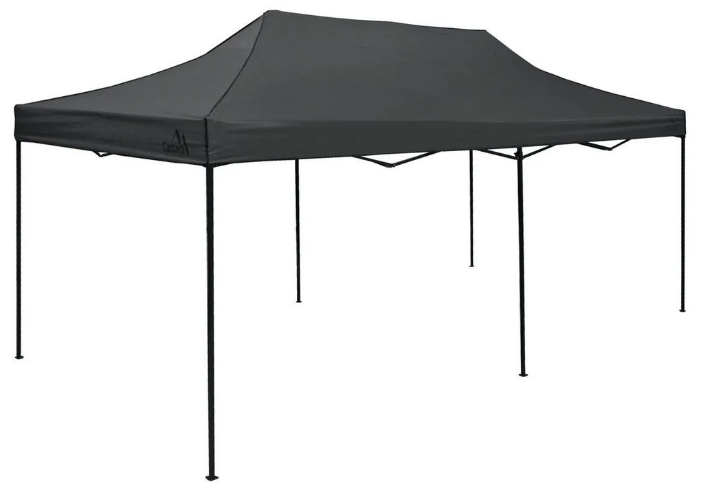 Cattara 13343 Cort de petrecere foarfecăimpermeabil, gri , 3 x 6 m