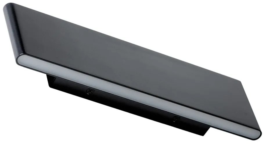 Aplica LED moderna design minimalist NORMAN black M