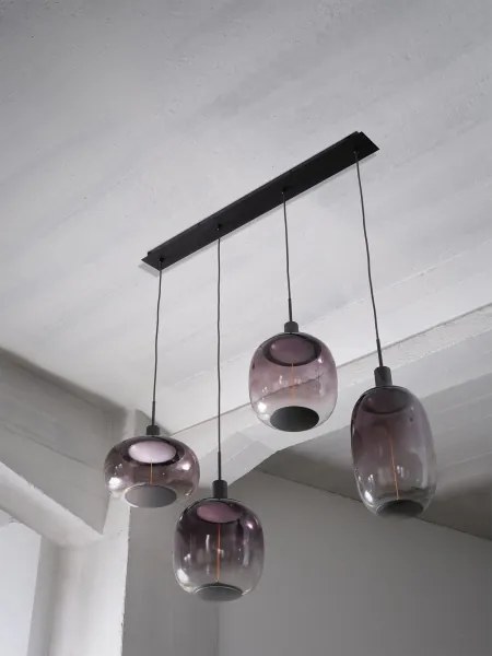 Osram - Cablu de alimentare NEEDLE PENDANT 4xE27/25W/230V antracit