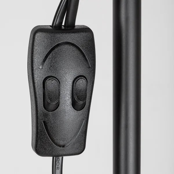 Brilagi - Lampadar ARIANA 1xE27/100W/230V + 1xE14/25W negru