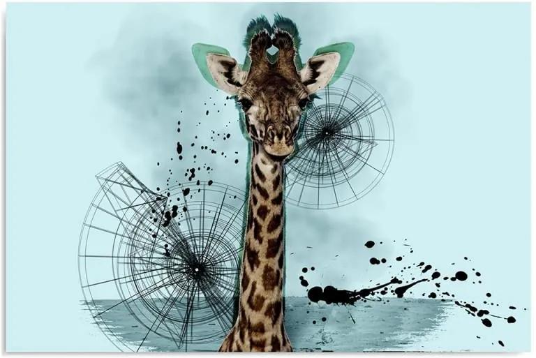 Tablou CARO - Giraffe 6 40x30 cm