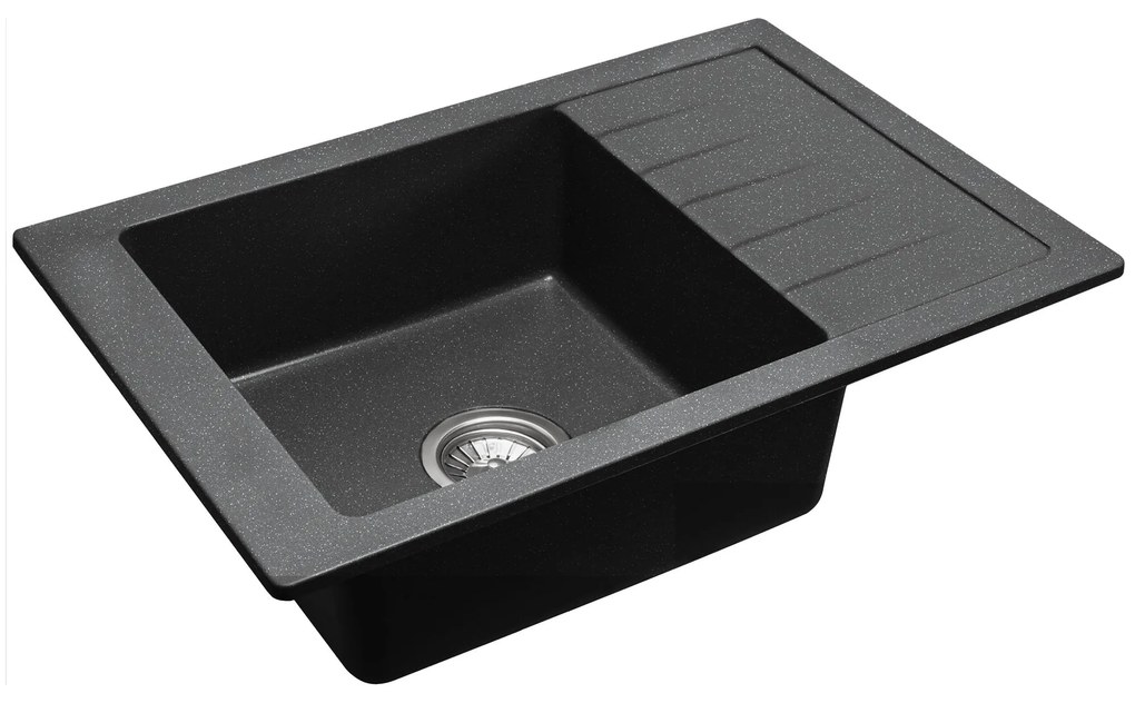 Chiuveta bucatarie Granit STEN balck pietriciele