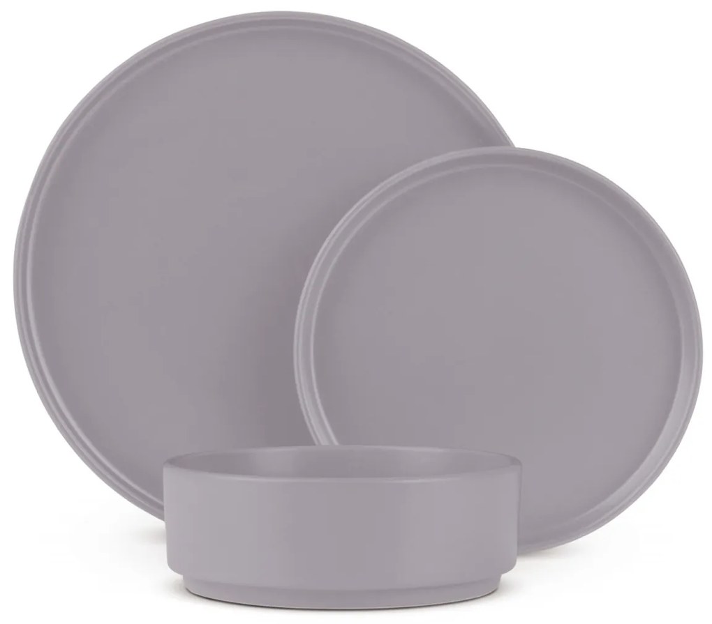 Set farfurii 18 piese Taupe Berlinger Haus BH 10006