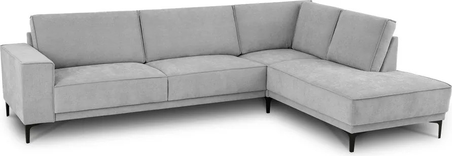 Colțar gri (cu colț pe partea dreaptă/în formă de ”L”) Copenhagen – Scandic