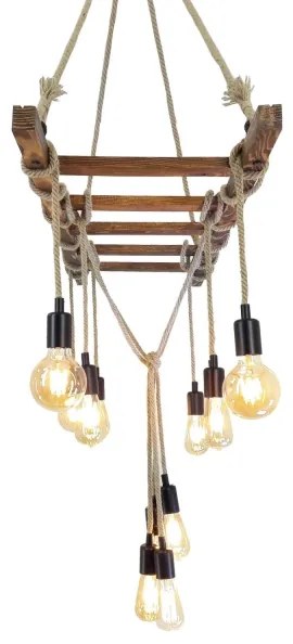 Lustră pe cablu MERDIVEN 12xE27/40W/230V