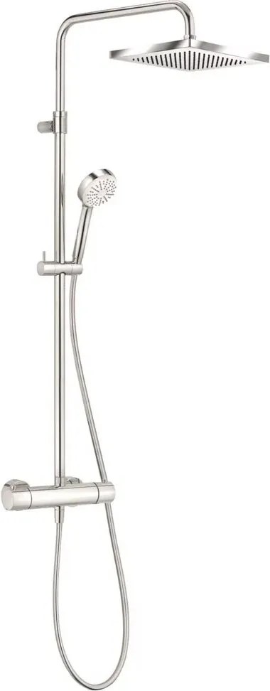 Coloana de dus cu baterie termostatata Kludi Logo Logo 1S Dual Shower
