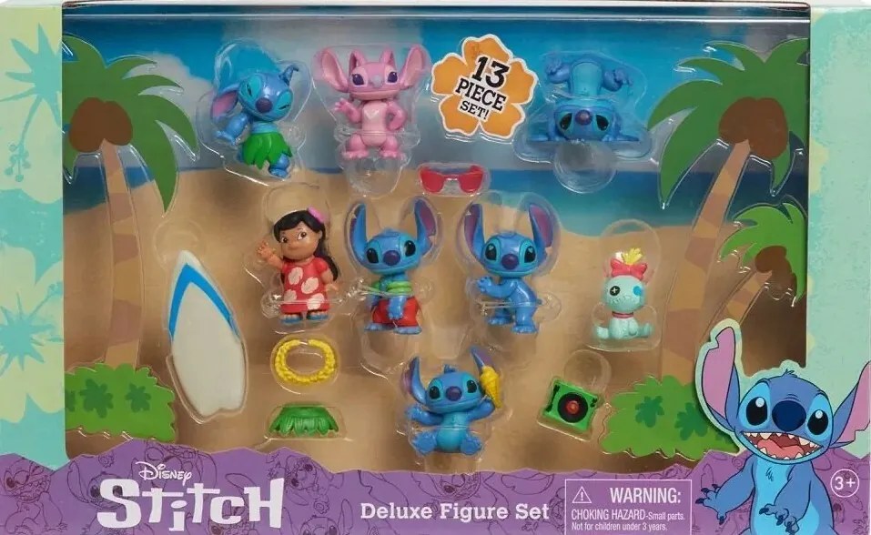 Set de figurine Stitch Deluxe