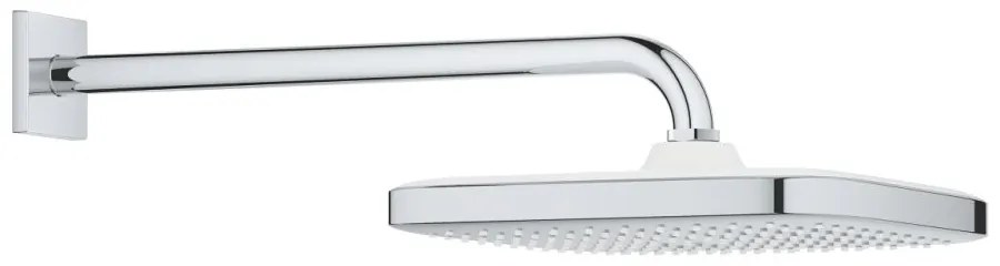 Palarie dus patrata crom O 250 mm cu brat de dus Grohe Tempesta Cube