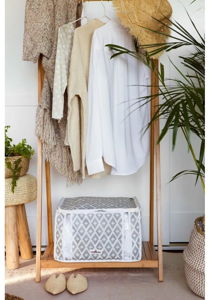 Suport din bambus pentru haine Compactor Range Wood