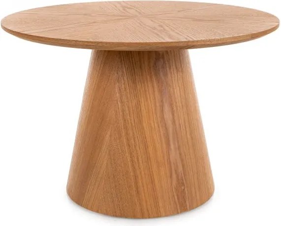 Masa de cafea rotunda ALMIN, stejar