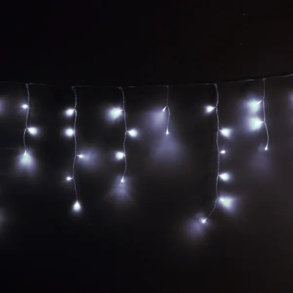 Brilagi - Ghirlandă LED de exterior pentru Crăciun, 200 LED, 8 funcții, 13 m, IP44, alb rece