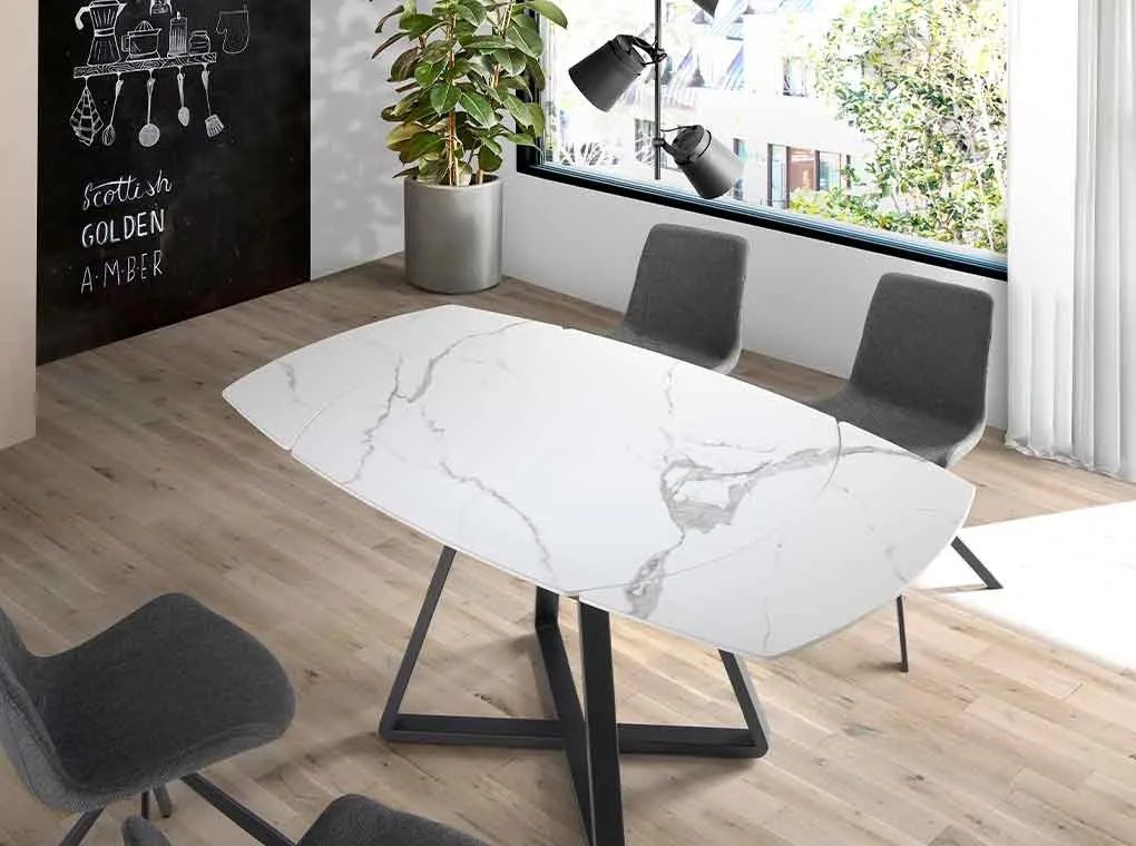 Masa extensibila design prin rotire Yodda 120-178x90