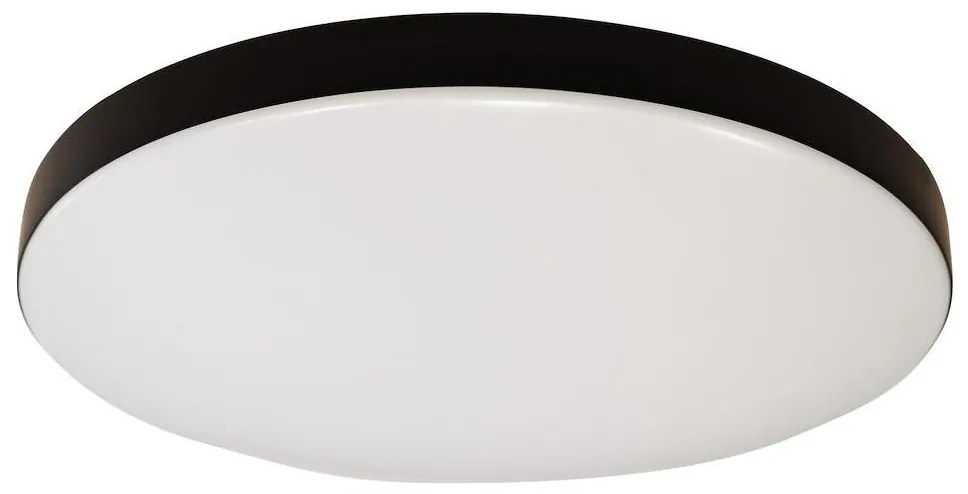 Plafonieră LED MAYA, 36W, 230V, Ø 50 cm, negru