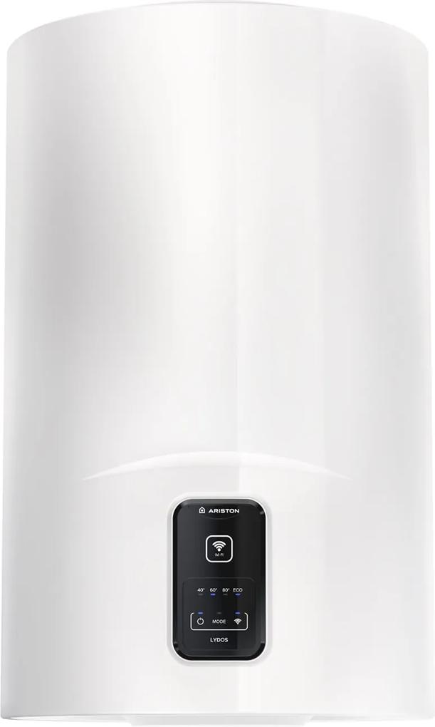 Boiler electric Ariston Lydos Wi-Fi 80 L, 1800 W, conectivitate internet, rezervor emailat cu Titan