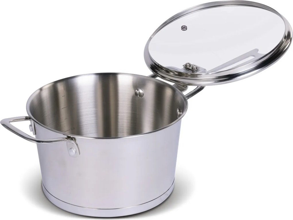 Cratiță cu capac Conic Lamart LT1275 diam. 22 xînălțime 12 cm, diam. 22 cm