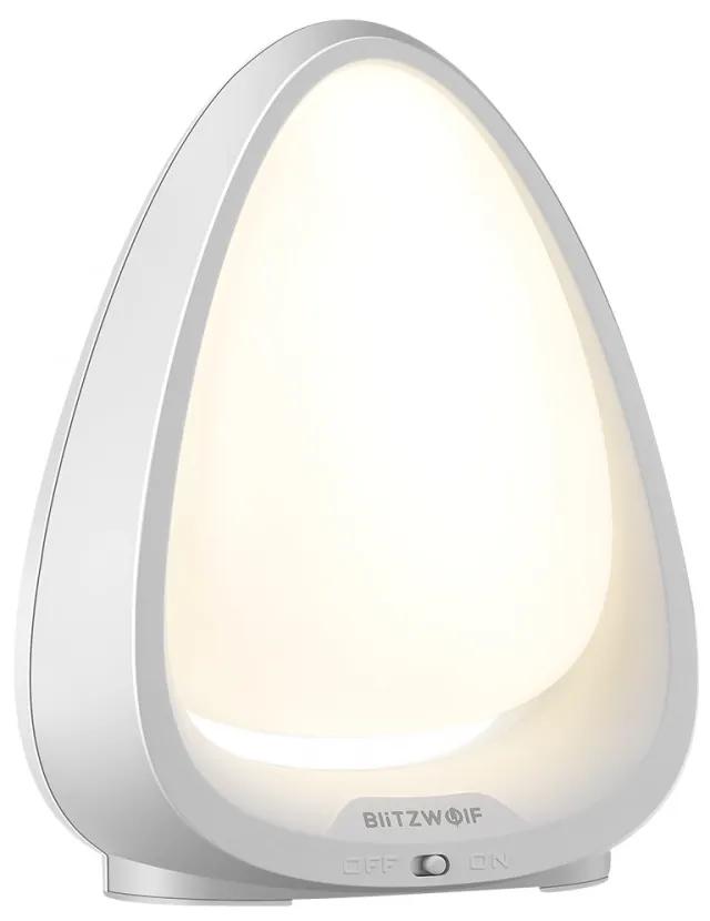 Lampa de Veghe BlitzWolf, reglare touch a intensitatii, lumina in deferite culori