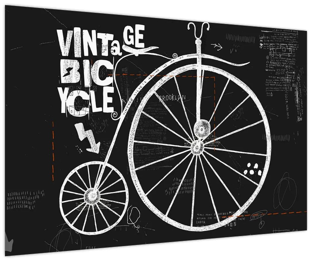 Tablou - Velociped (90x60 cm)