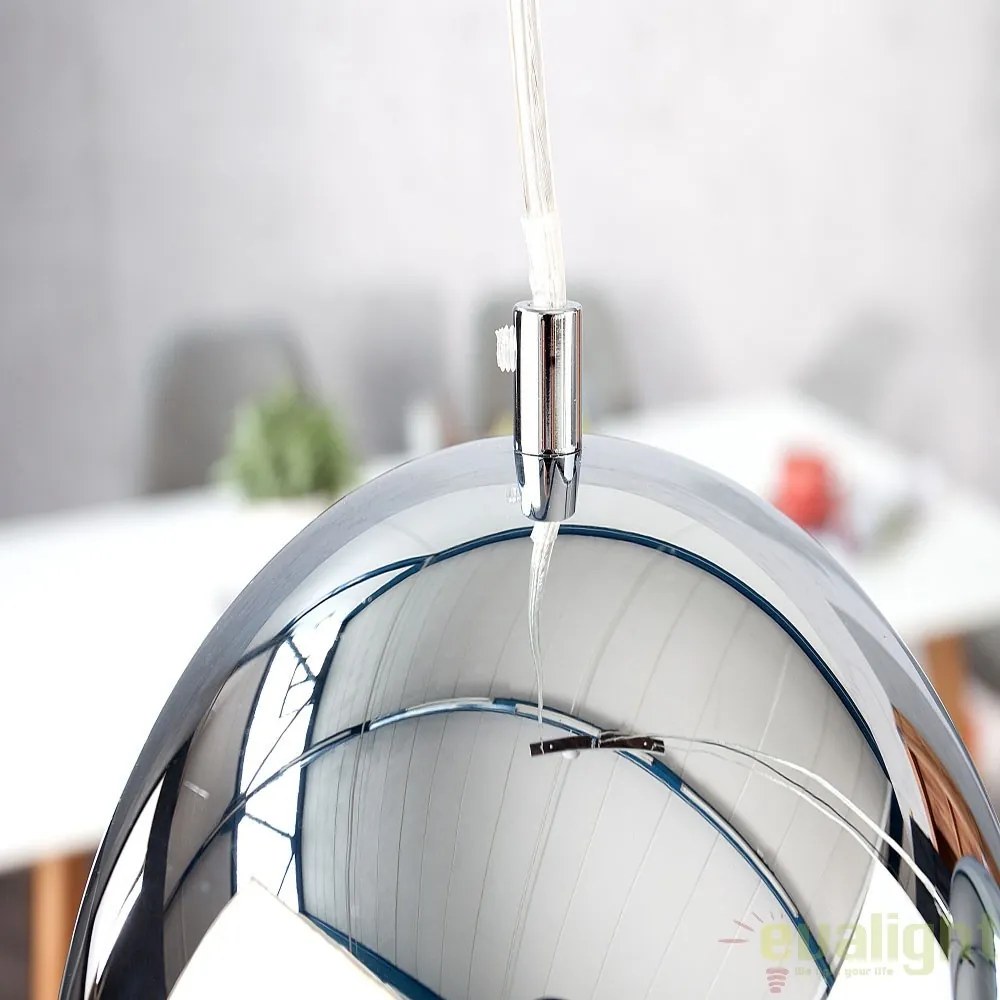 Lustra eleganta cu 3 pendule Chromagon 3 crom A-17760 VC