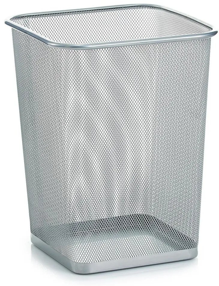 Cos de hartie din otel, ZELLER, Argintiu