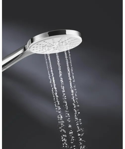 GROHE 26574LS0 - Duș de mână RAINSHOWER SMARTACTIVE 130 mm alb