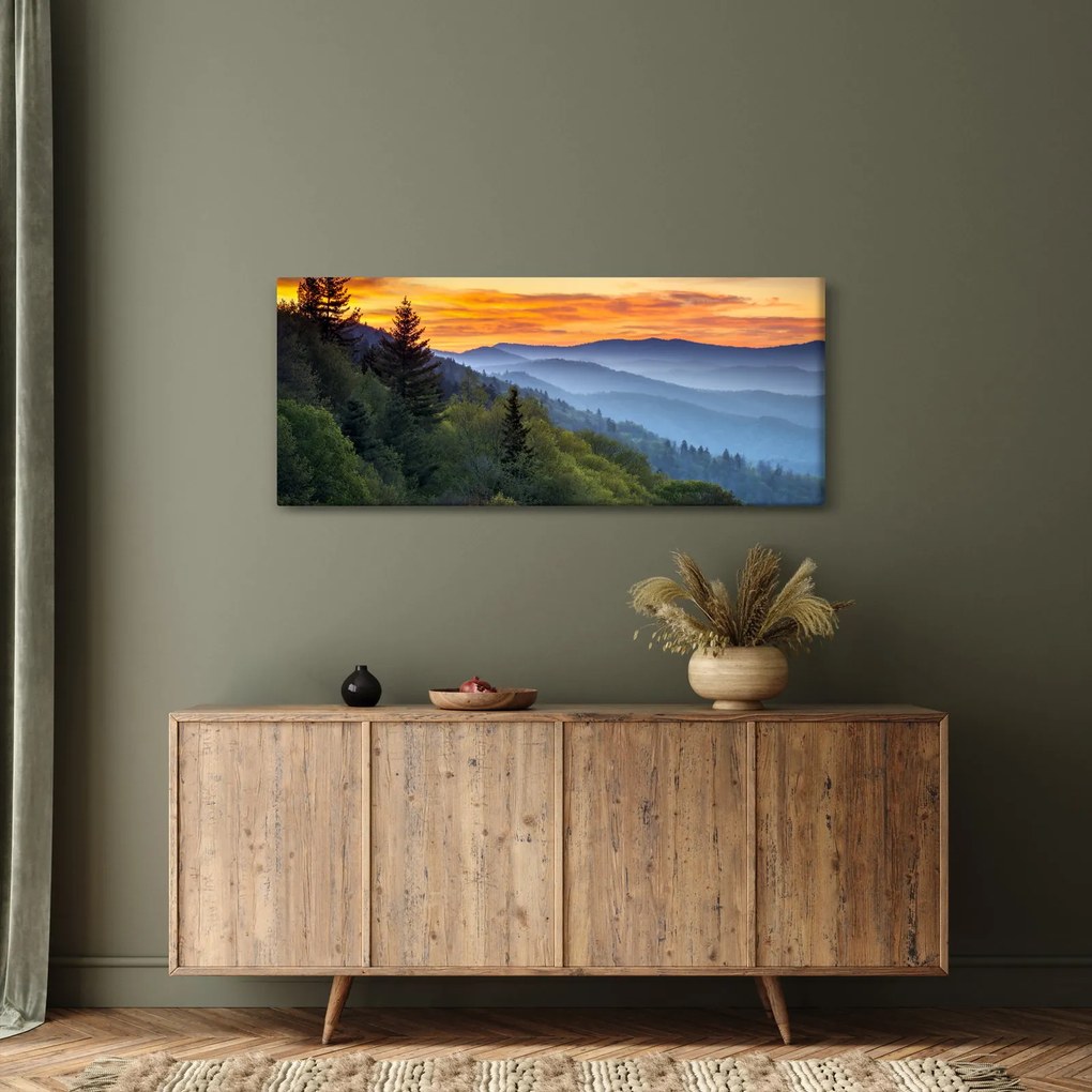 Tablou - răsărit de soare (120x50 cm)