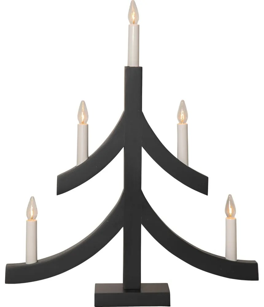 Decorațiune luminoasă de Crăciun gri închis Pagod – Star Trading