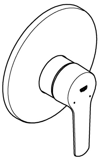 GROHE START 32590002 - baterie de duș, crom lucios