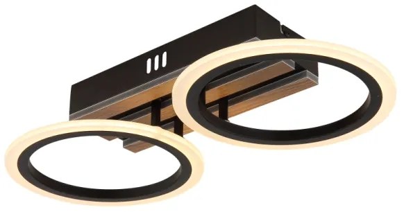 Globo 67360D2 - Plafonieră LED BLEVINS, 15W/230V, 3000/4200/6000K, 21 x 44,5 cm