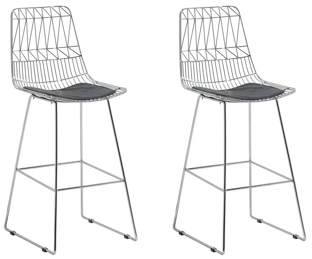 Set scaune tip bar 2buc. Pesto (argint). 1009925